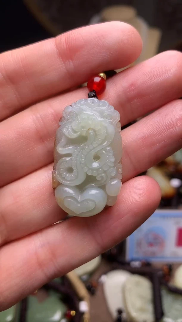 颈饰未镶嵌和田玉新疆料青海料清水和田玉吊坠