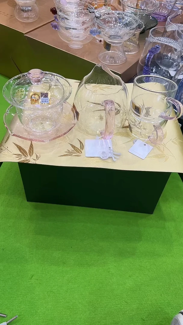 @@倾研粉+盖碗球粉+清尚杯粉+竹韵茶席