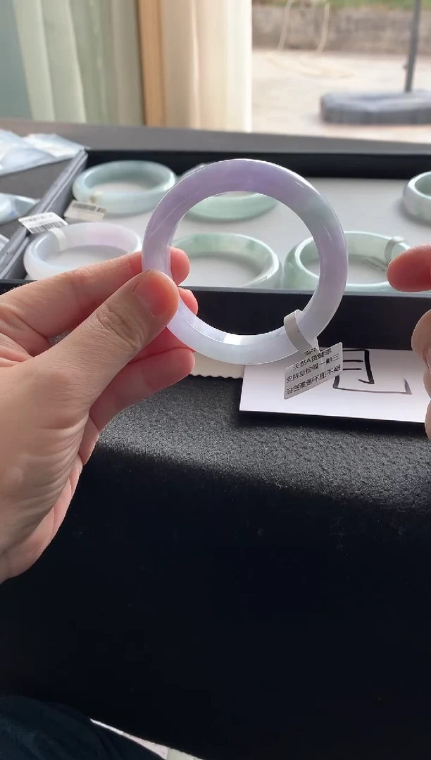 未镶嵌手镯翡翠54.8正圈Y3679买断