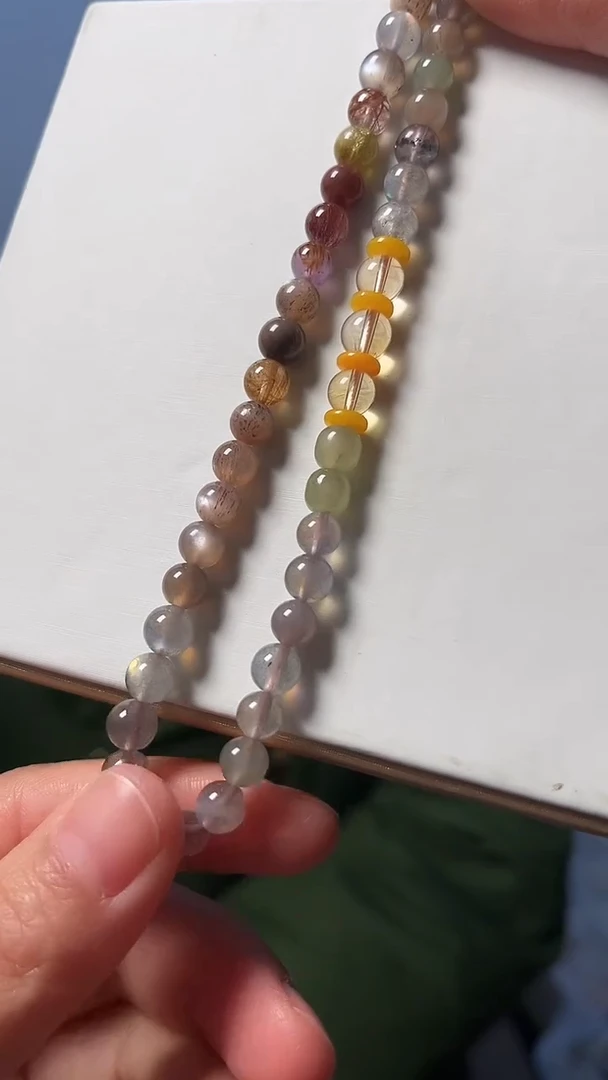 【闪购商品】水晶挂链未镶嵌天然手机链手串多样性发一