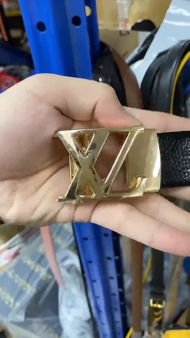 2025新款L男士经典时尚百搭商务自动扣皮带