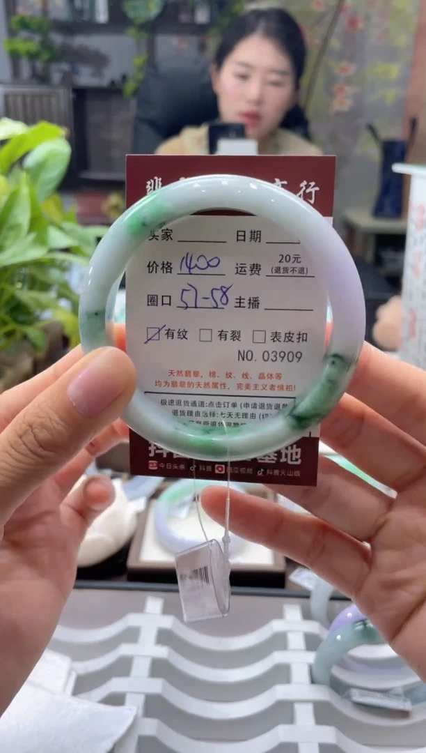 未镶嵌手镯翡翠3909****