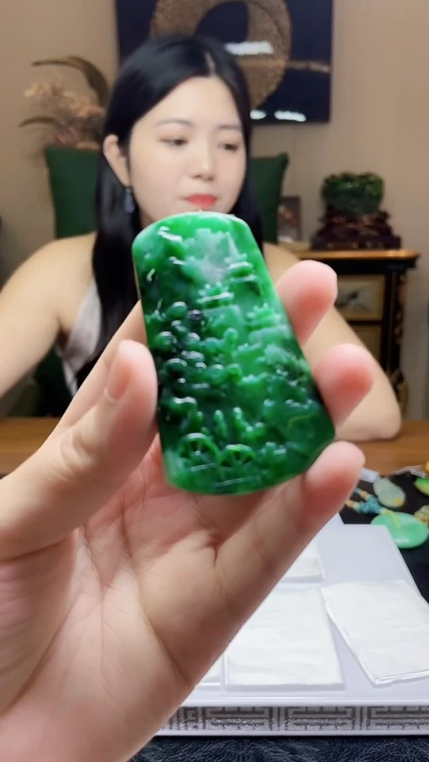 未镶嵌定制翡翠吊坠220