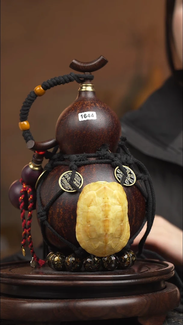 1644号大漆酒葫芦一物一拍 拍拍退退限购拉黑
