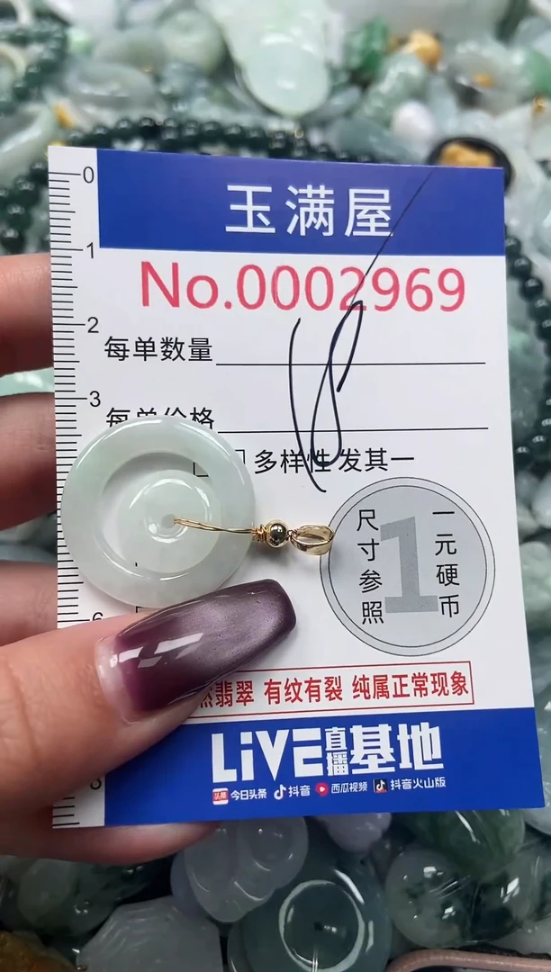 颈饰未镶嵌翡翠2969