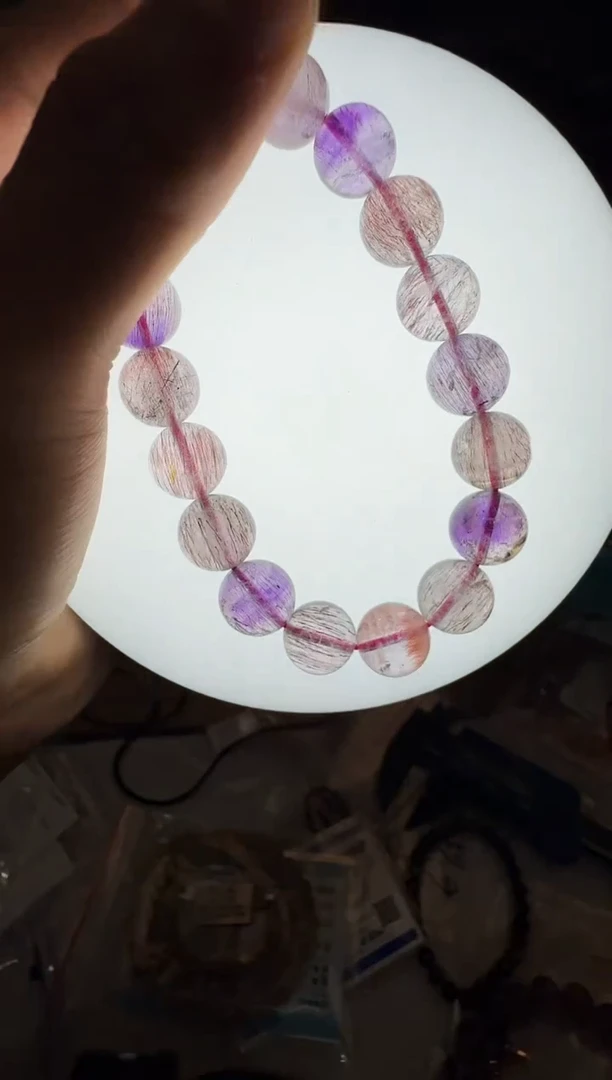 未镶嵌手链水晶晶0573 约11mm 多样性发一件