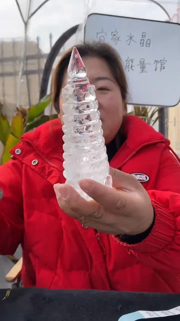 【闪购商品】水晶文昌塔未镶嵌白水晶文昌塔D673