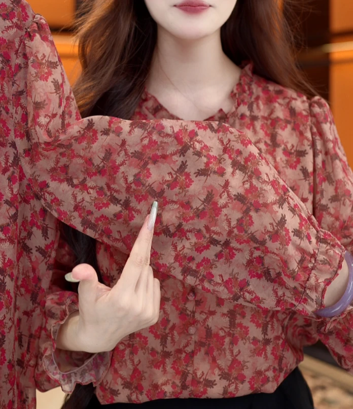 堇兰2025新款新中式国风设计感气质小衫k112鑫鑫