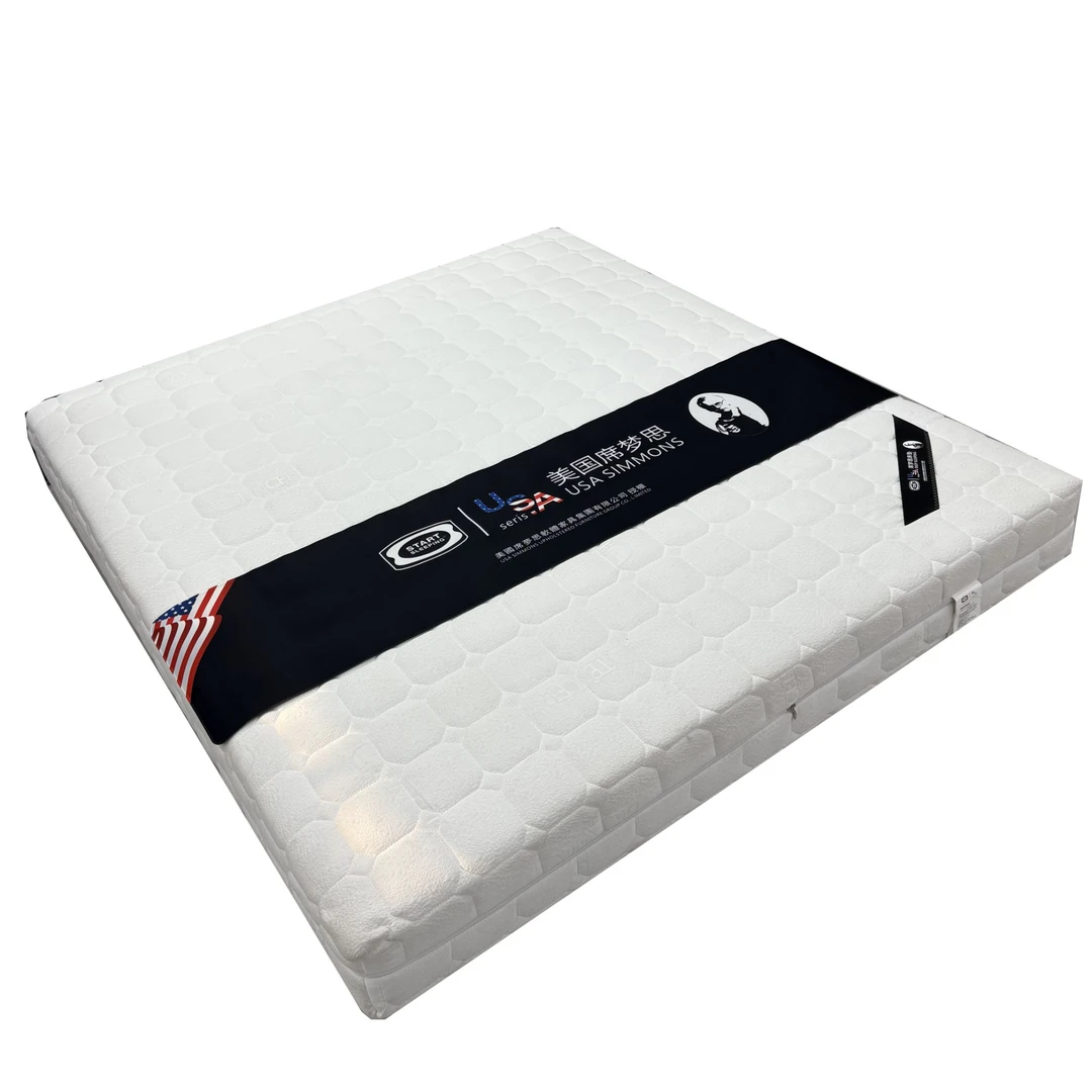 席梦思品牌360°酷布独立袋装弹簧可拆洗床垫