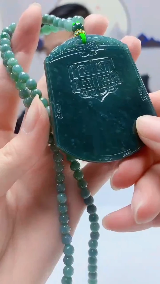 【闪购商品】定制翡翠未镶嵌5152zm-毛货挂件182