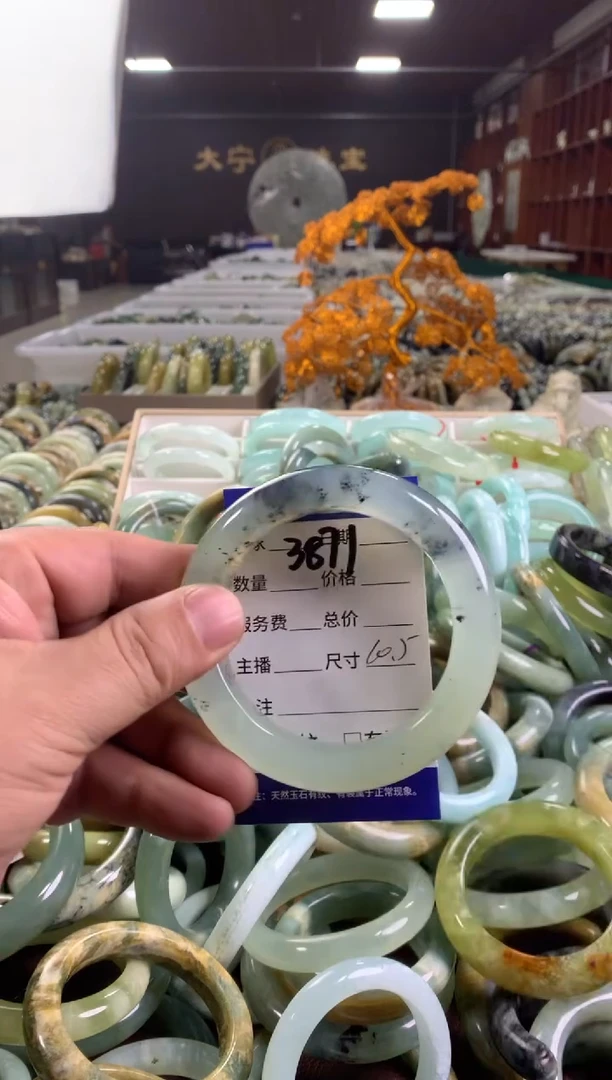蛇纹石玉未镶嵌手镯3871