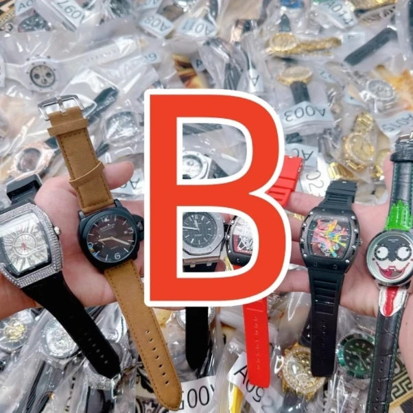 适用于欧米伽蝶飞表带时尚潮流真皮表带B（以实物为准）