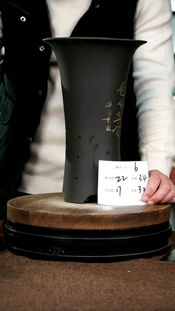 【闪购商品】紫砂花盆6宜兴紫砂花盆