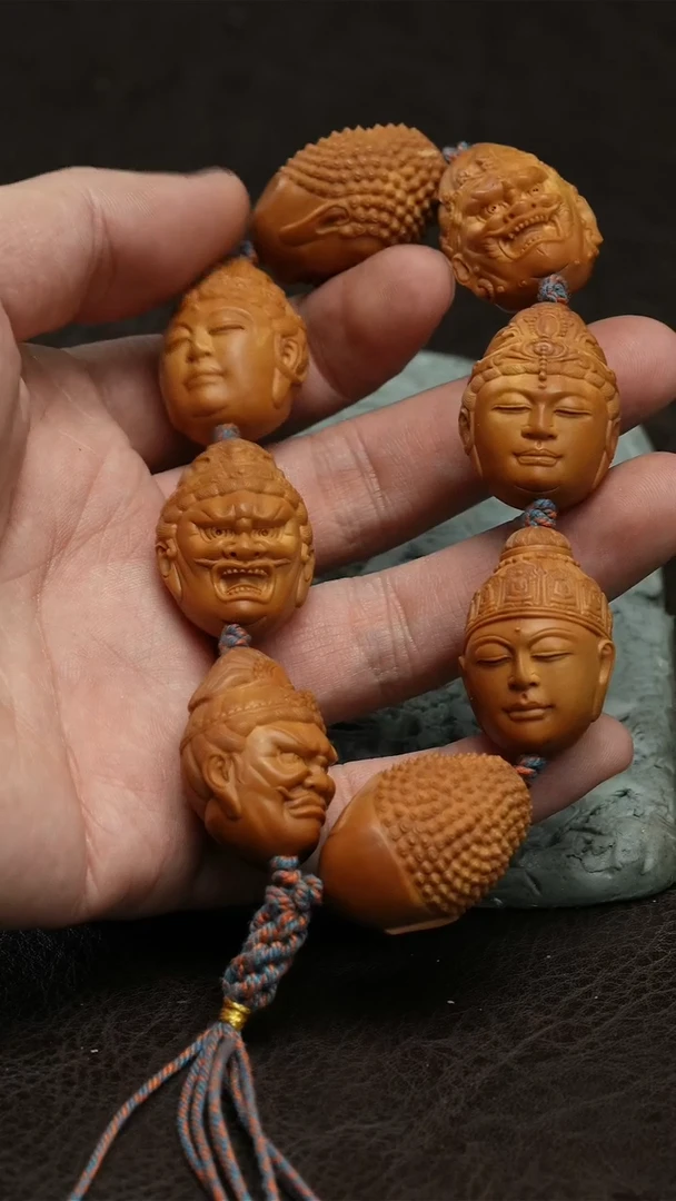 【闪购商品】橄榄核吊坠吴青万佛法相