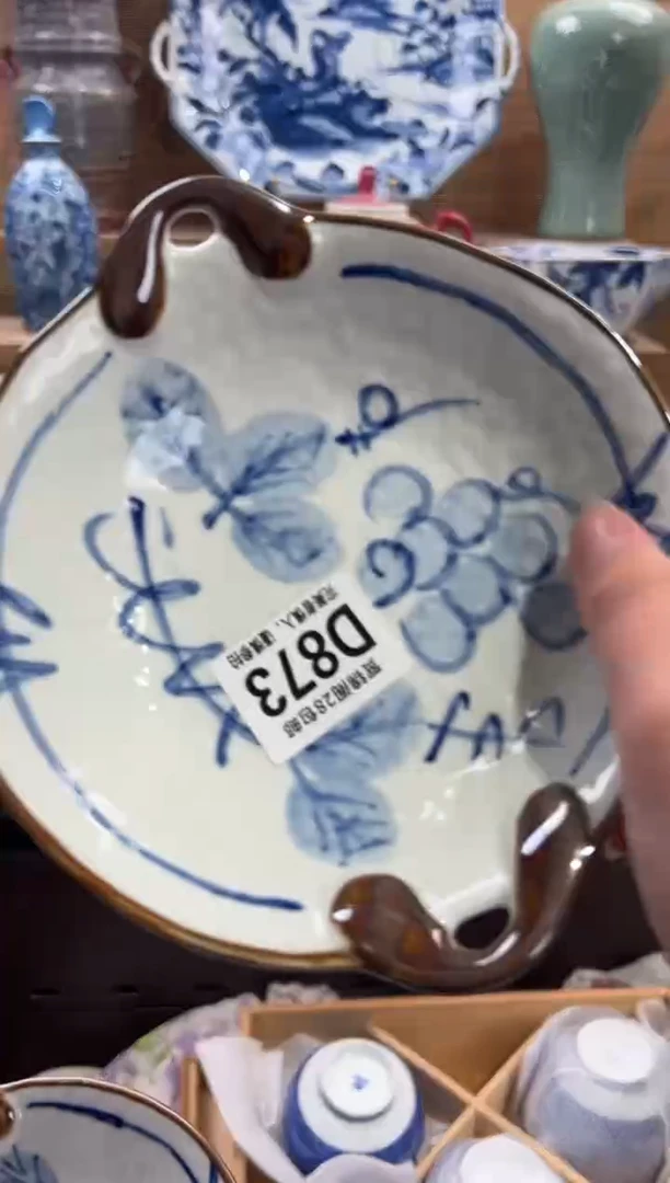 瓷片丫       D873