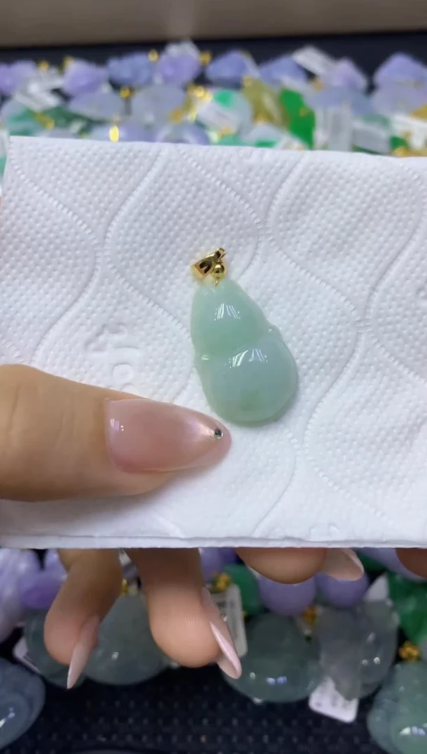 颈饰未镶嵌翡翠天然缅甸翡翠A货