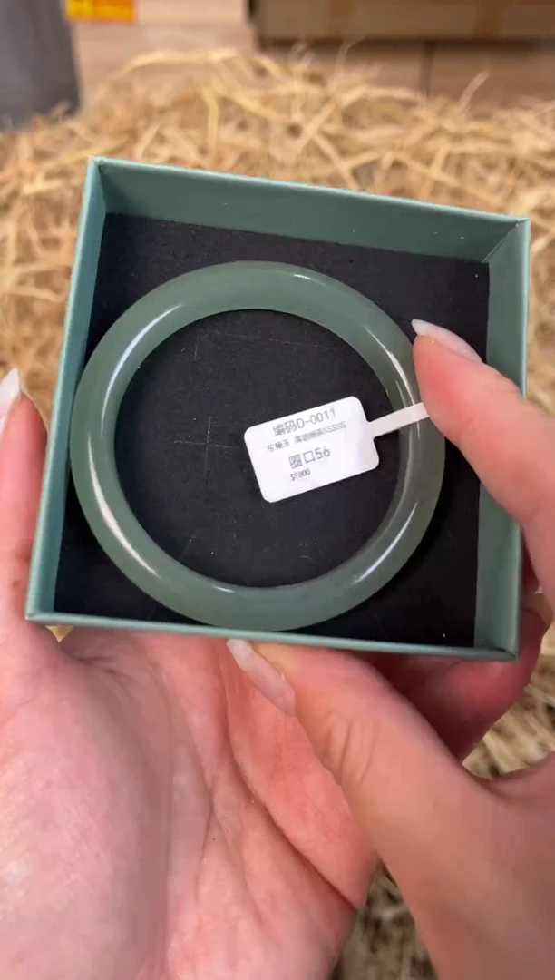 未镶嵌手镯石英质玉D-0011