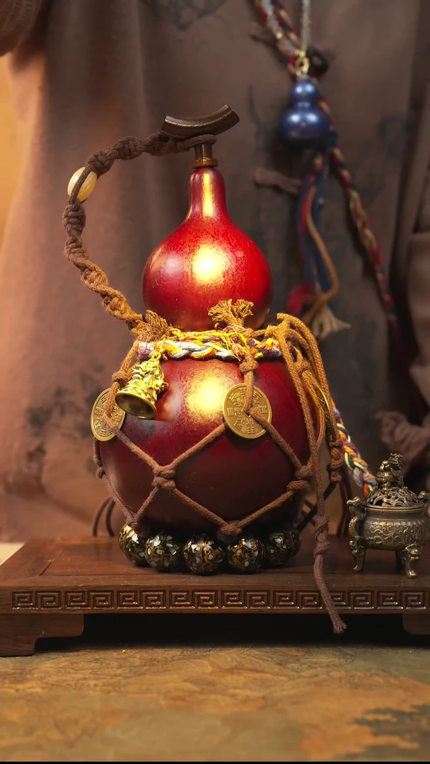 478大漆一物一拍记葫堂出品【不带手串】