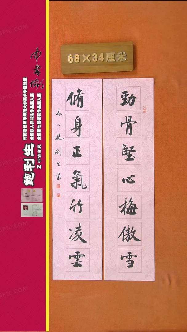 【闪购商品】书法103鲍利生书法作品