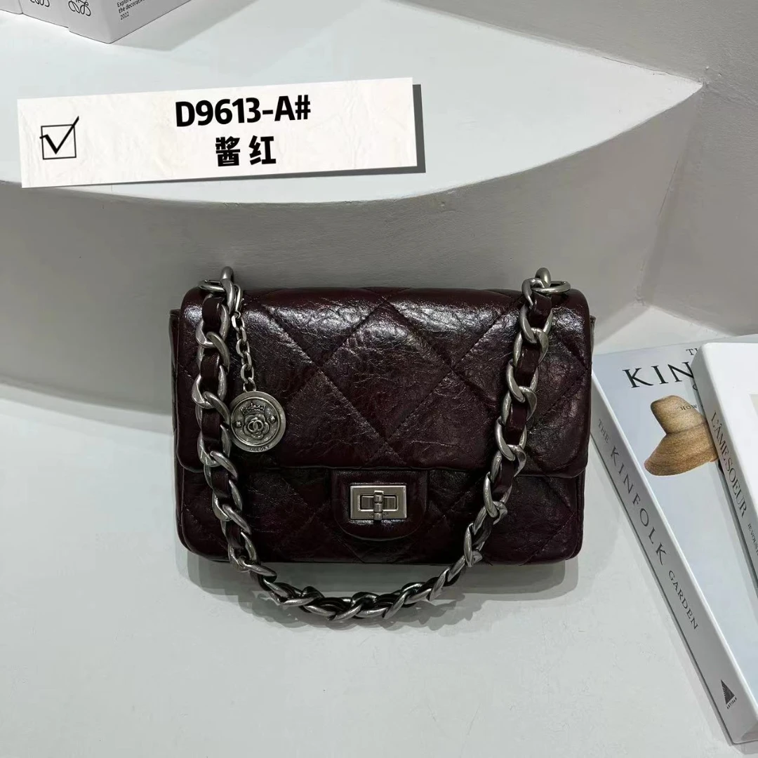 【Show Mi】ZT-D9613-A-酱红-轻奢小众时尚百搭女士包包sm