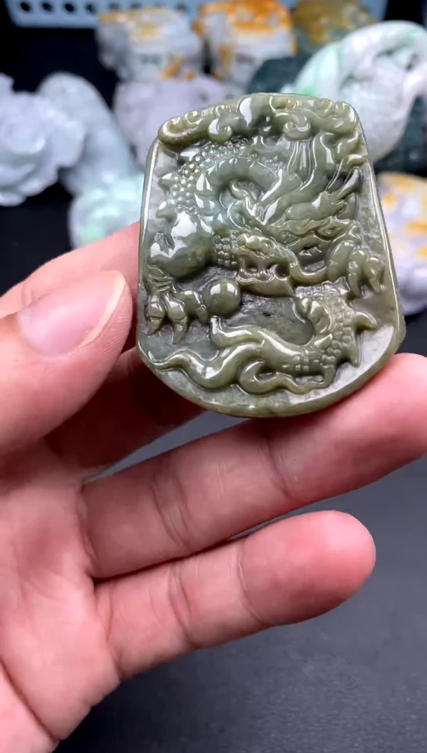 吊坠(不含链)未镶嵌翡翠1