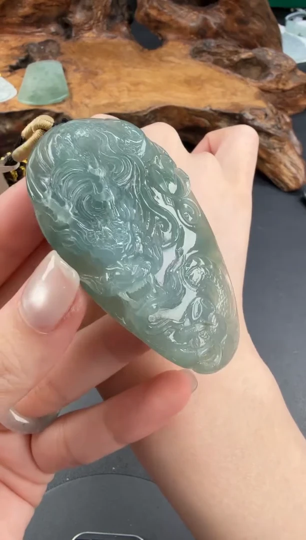 吊坠(不含链)未镶嵌翡翠翡翠饰品-165