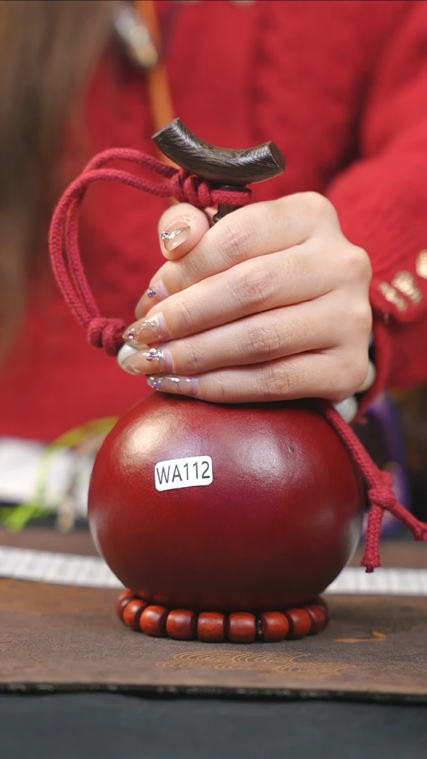 【闪购商品】WA112红色小容量酒葫芦随缘发