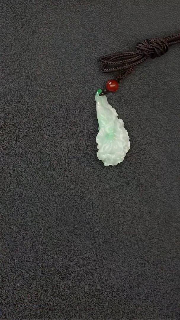 未镶嵌挂件翡翠DS620翡翠白菜挂件