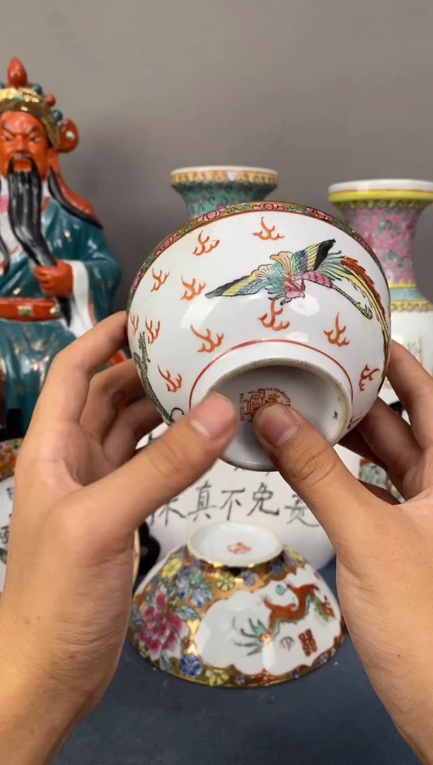 摆件陶瓷567精品老厂瓷微瑕慎拍（已开价）