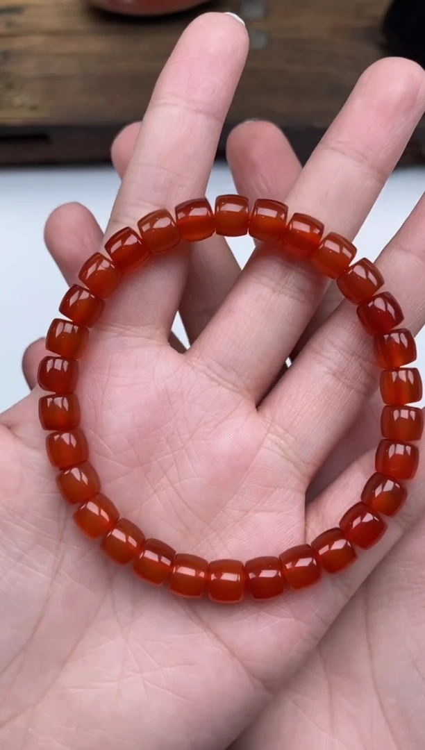 【闪购商品】南红玛瑙手串未镶嵌南红玛瑙手串
