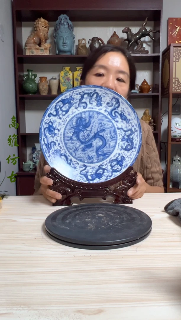 复古高雅仿古瓷器摆件