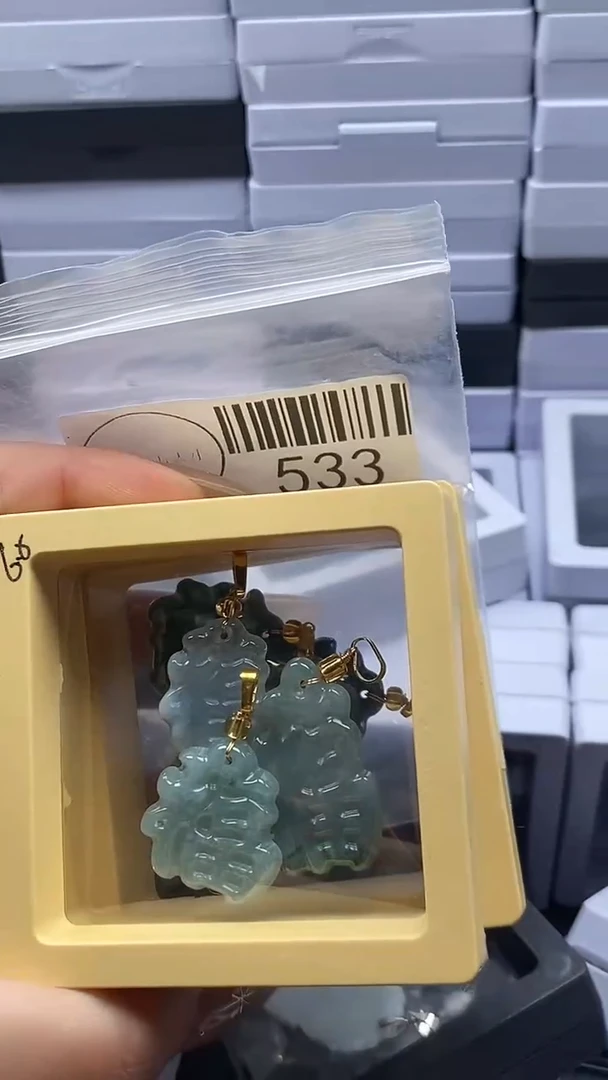 吊坠(不含链)未镶嵌翡翠林*燕533