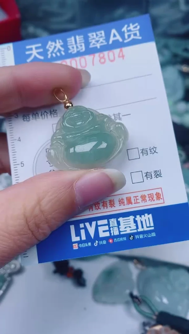 颈饰未镶嵌翡翠00007804