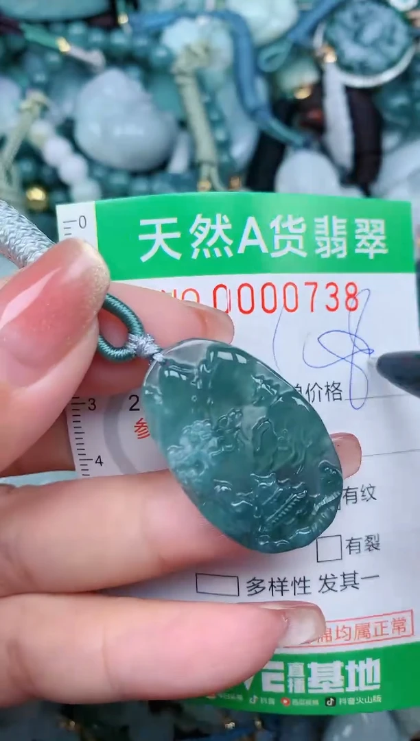 【闪购商品】翡翠颈饰未镶嵌.0000738