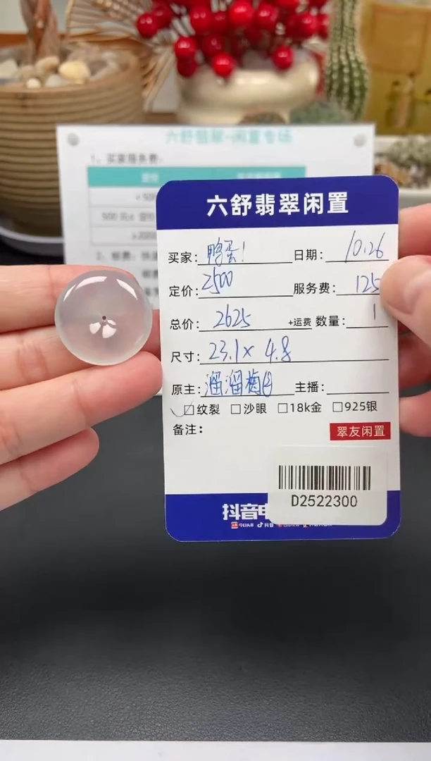 颈饰未镶嵌翡翠鸭*！D2522300