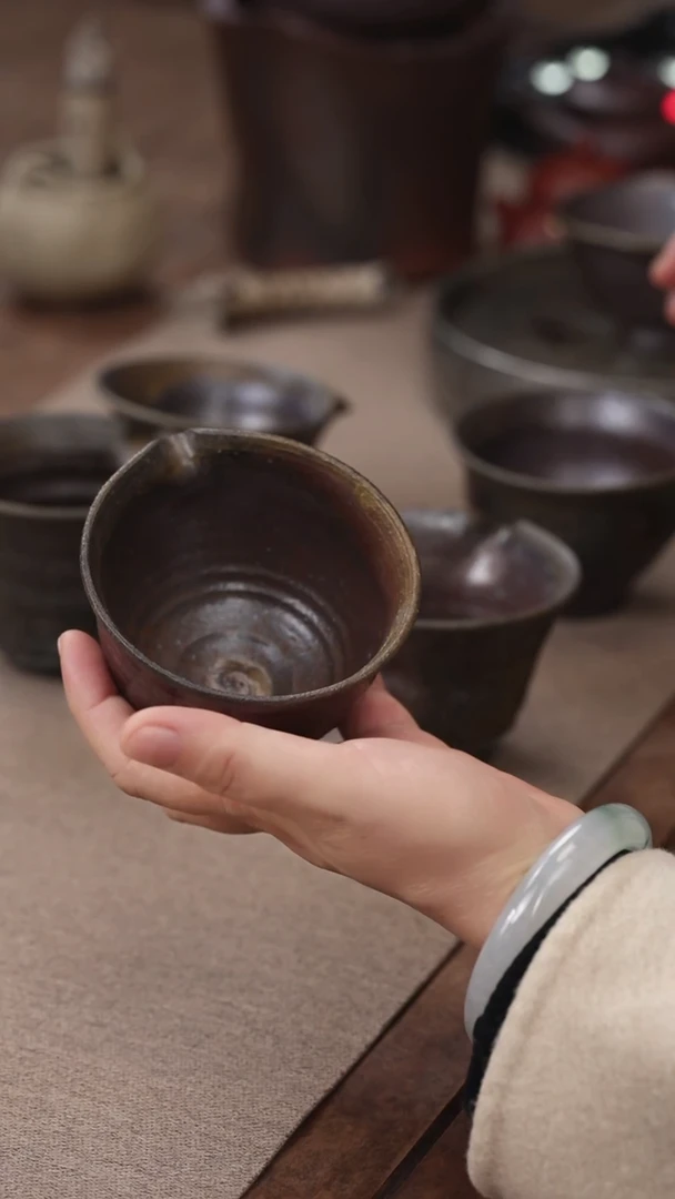 茶壶紫砂柴烧公道杯