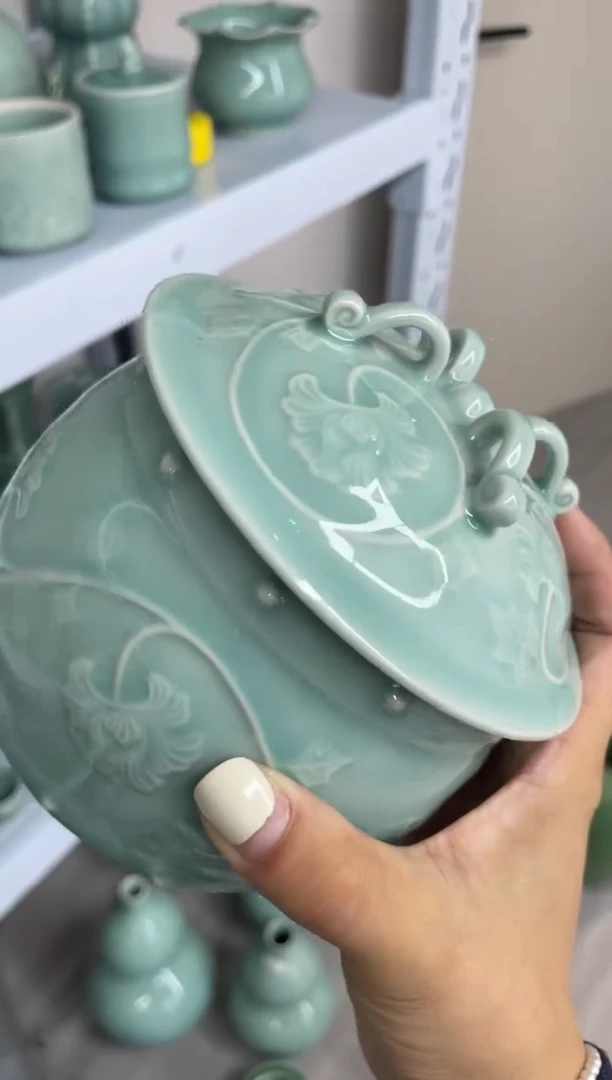 瓷 慧仙青瓷 龙泉青瓷大促