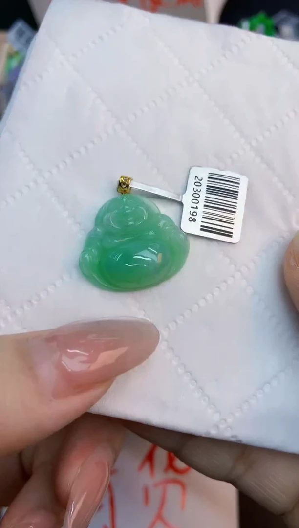 翡翠未镶嵌颈饰1