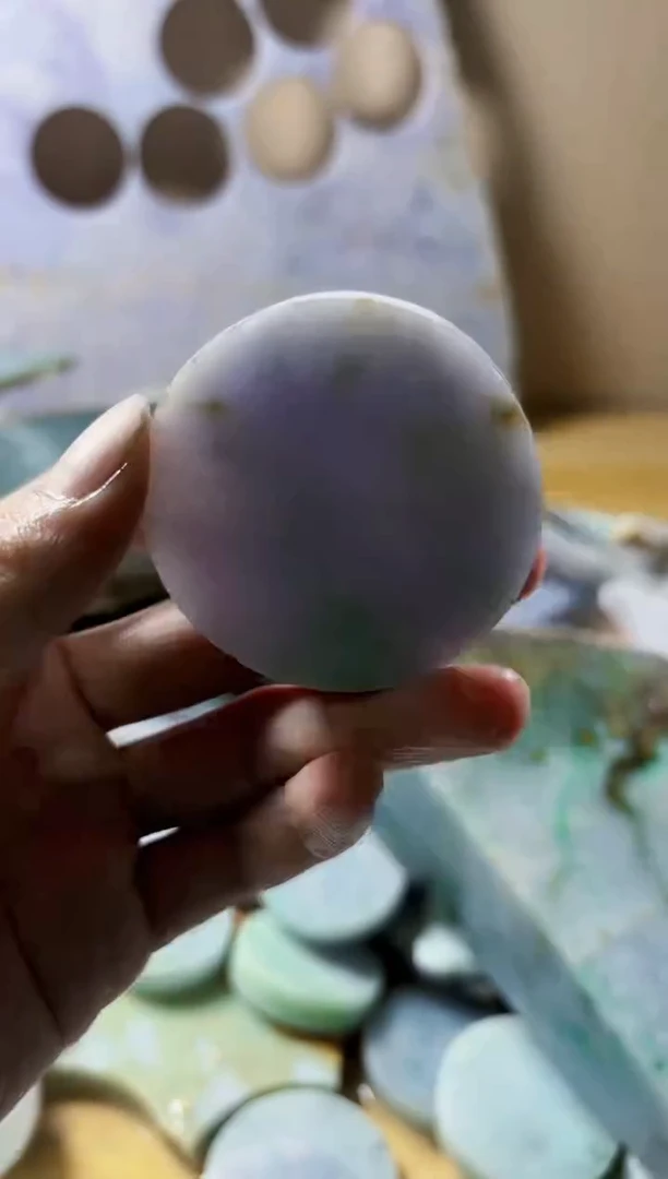 翡翠未镶嵌颈饰翡翠A货 陈谭522