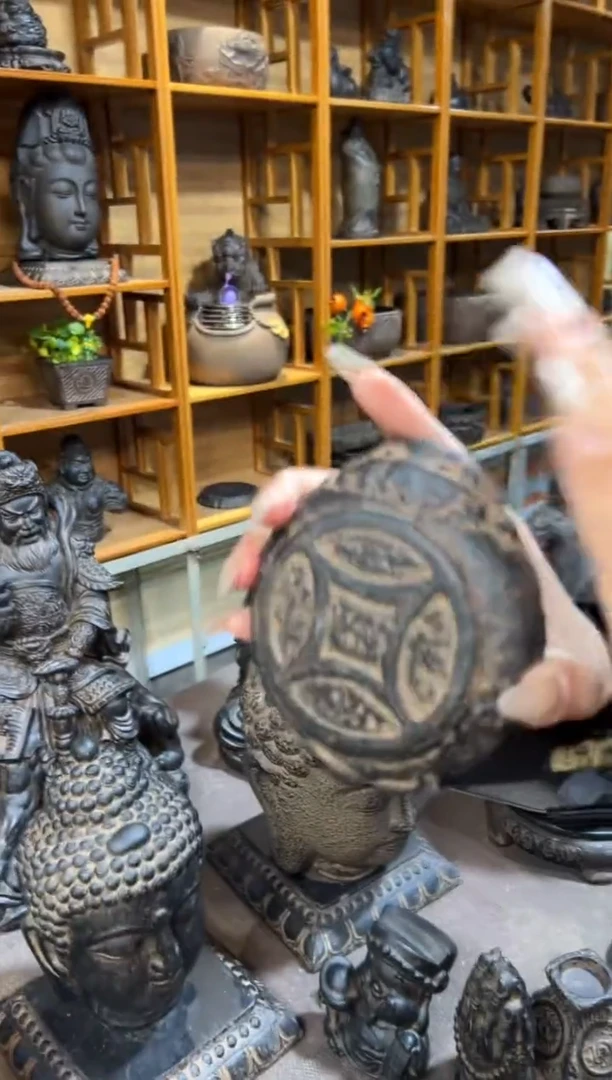 陶土【火山泥】金蟾小底座