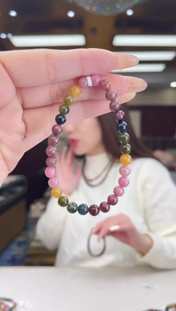 【闪购商品】碧玺/未镶嵌6mm+碧玺单圈5多样性发货