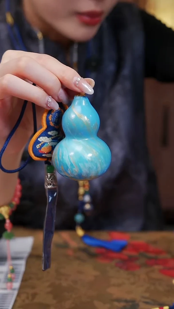 345漆艺工艺小葫芦29.9