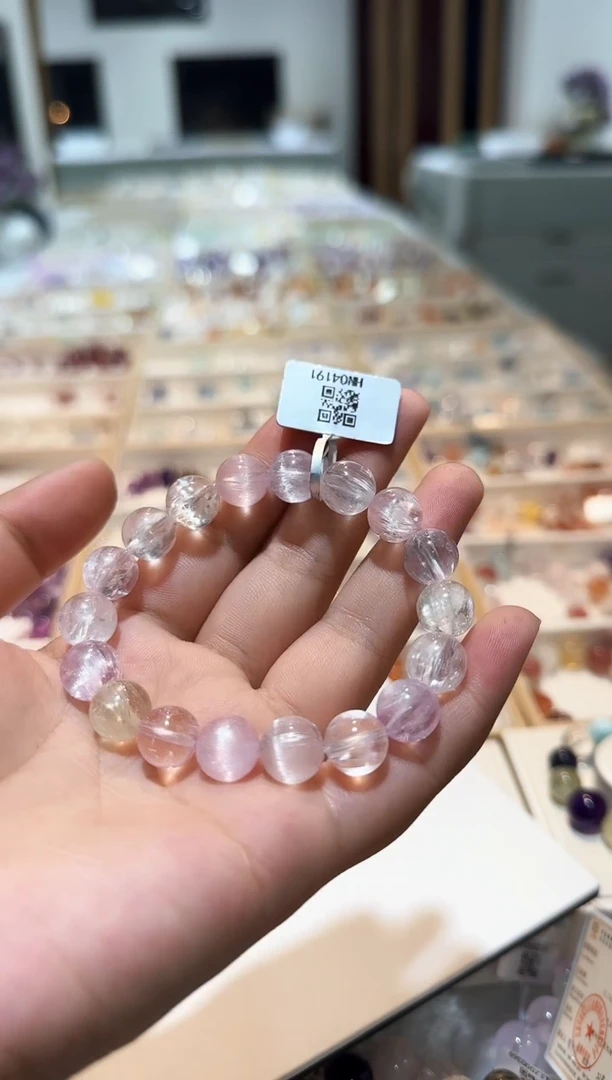 未镶嵌锂辉石手串手串