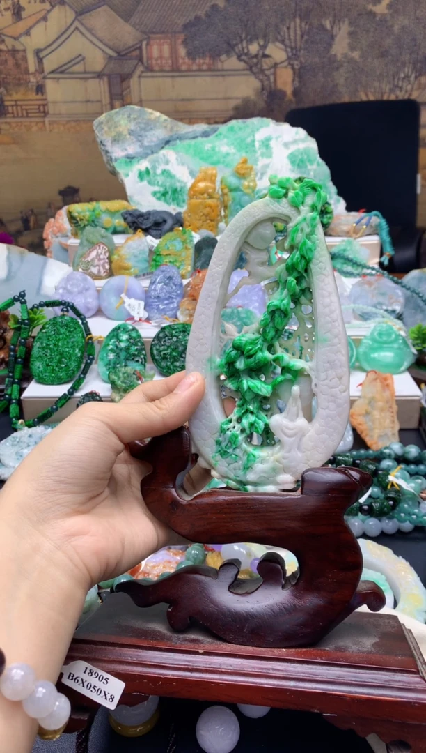 未镶嵌挂件翡翠天然A货翡翠