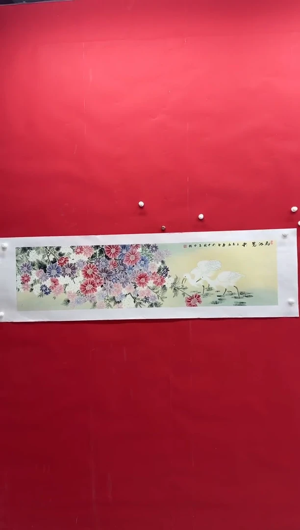 国画画家陆远华纯手绘原作