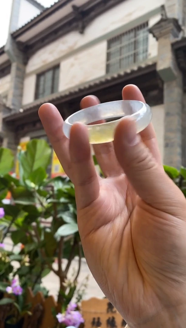 未镶嵌手镯翡翠53圈