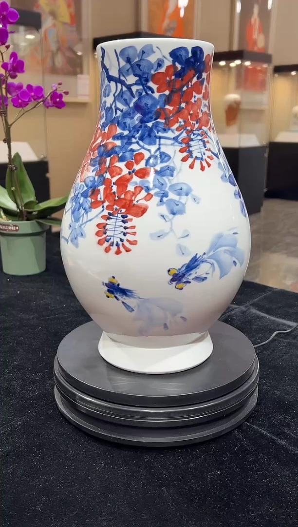 其他瓷崔景哲-瓷器-C小-紫气东来