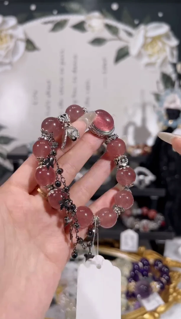 【闪购商品】水晶手链未镶嵌天然水晶默认微瑕 多样性发货发其一