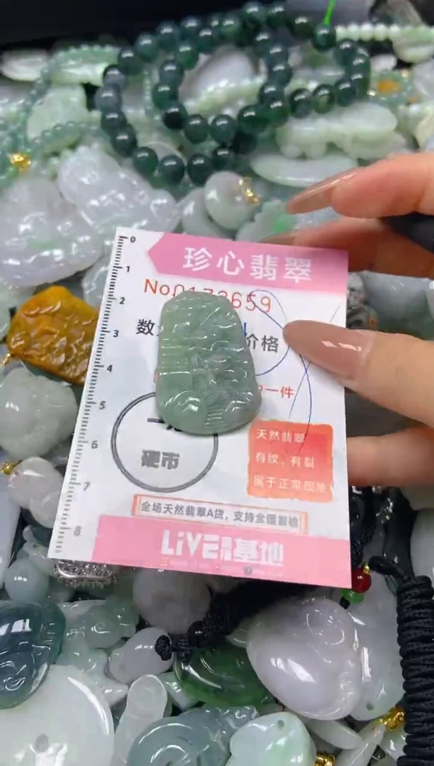 【闪购商品】翡翠颈饰未镶嵌闪购0173659