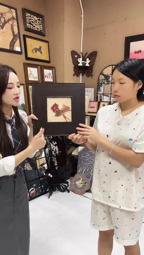 竖款30*30  小玫瑰